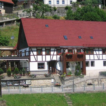 Ferienwohnung Am Grunbach Rathen Buitenkant foto