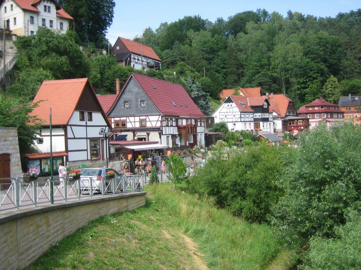 Ferienwohnung Am Grunbach Rathen Buitenkant foto