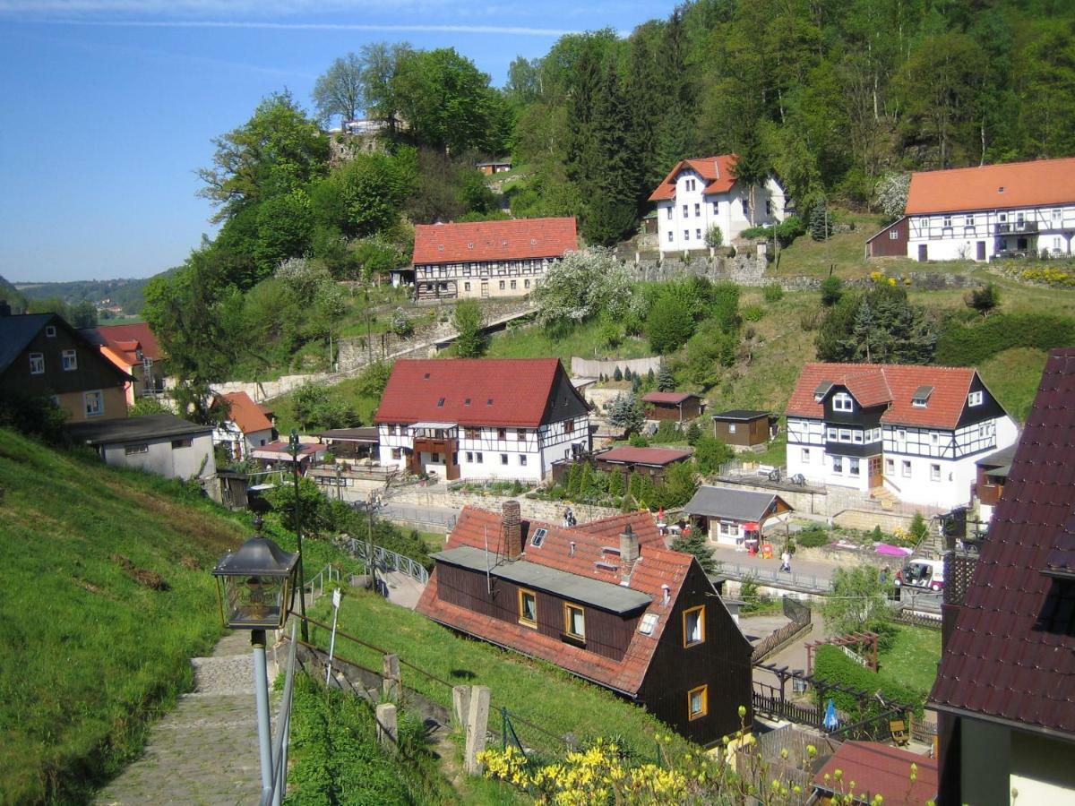 Ferienwohnung Am Grunbach Rathen Buitenkant foto