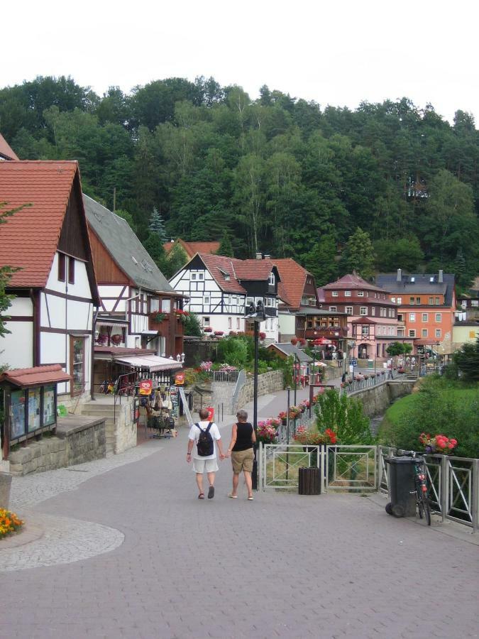 Ferienwohnung Am Grunbach Rathen Buitenkant foto