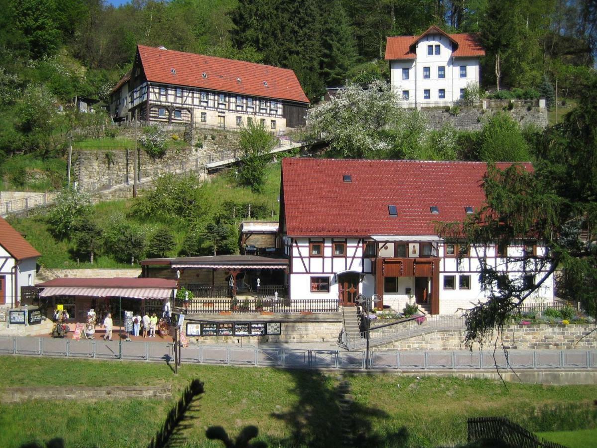 Ferienwohnung Am Grunbach Rathen Buitenkant foto